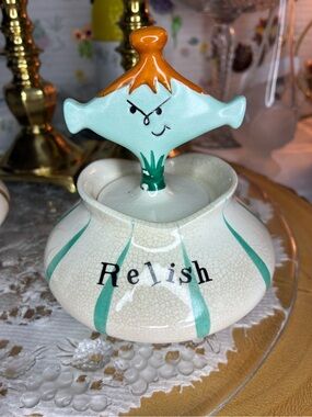 Holt Howard relish jar made in Japan